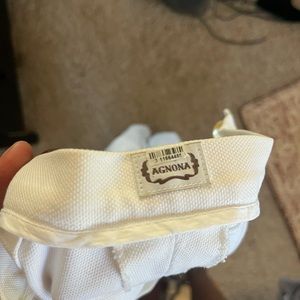 Agnona cream white pants